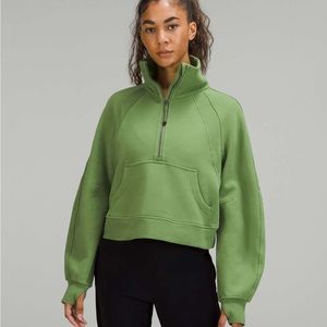 Lululemon Scuba Oversized Funnel Neck Half Zip sweatshirt quarter zip